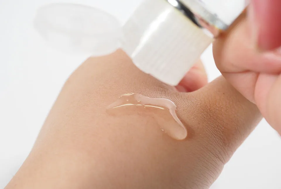 モイストリファイン化粧液使用画像