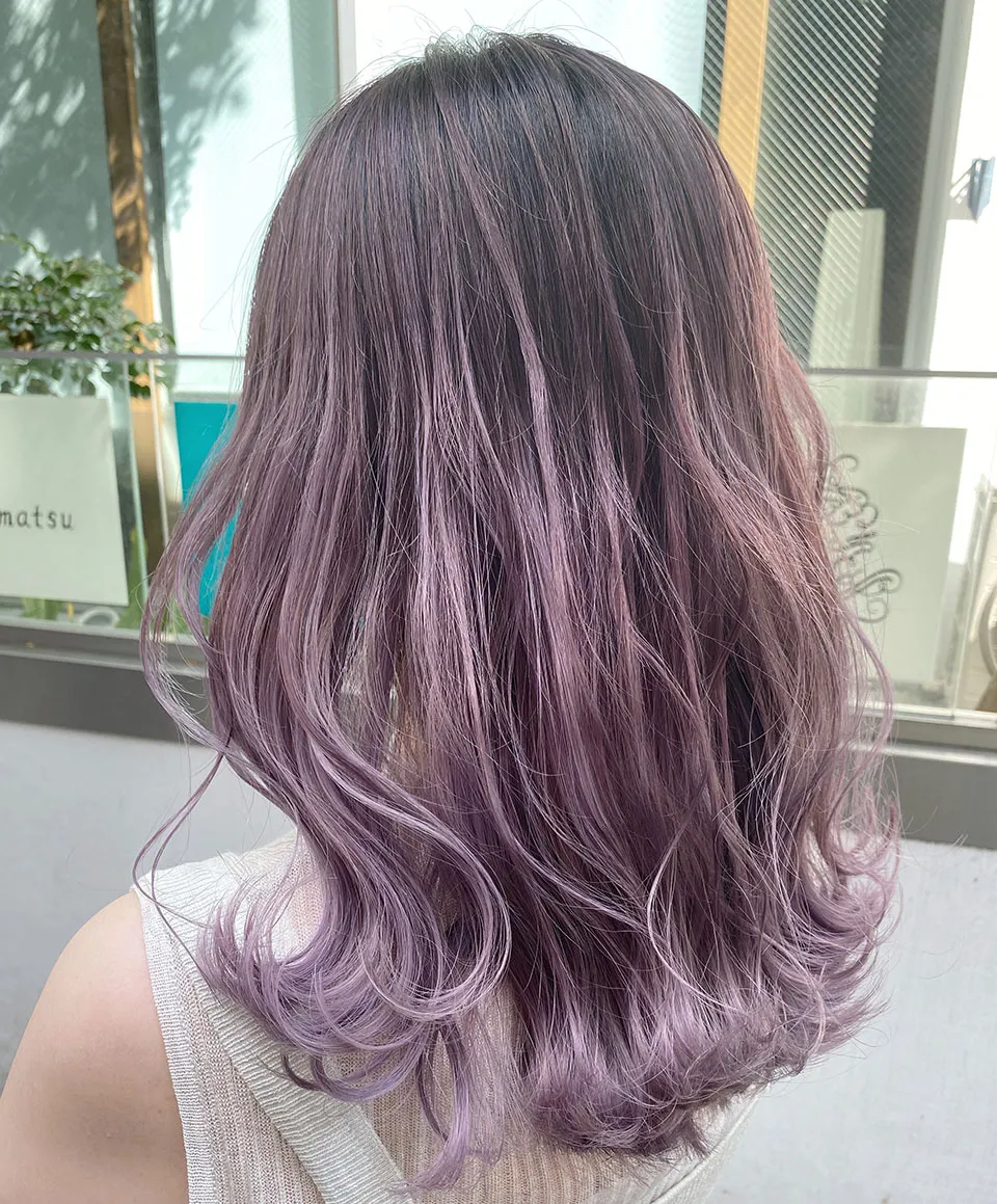 ピンクパープルカラー