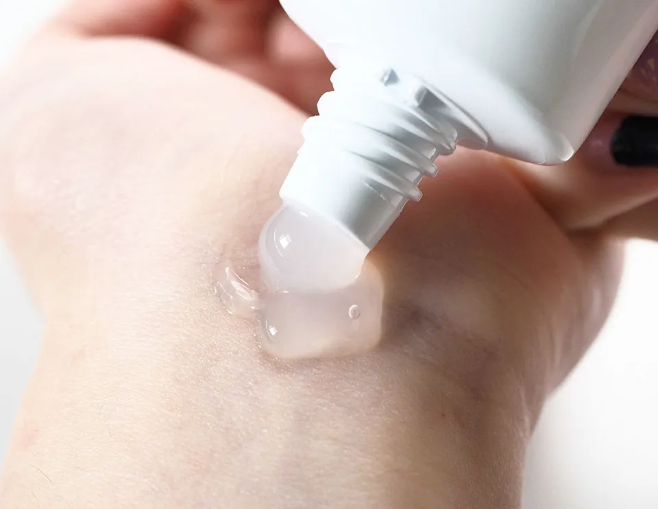 プロアクティブプラスジェル状クリームテクスチャ写真