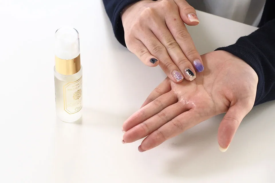 ハリッチプレミアムリッチプラスを持っている画像