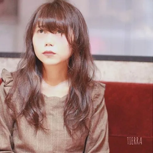 モカブラウンxパーマ