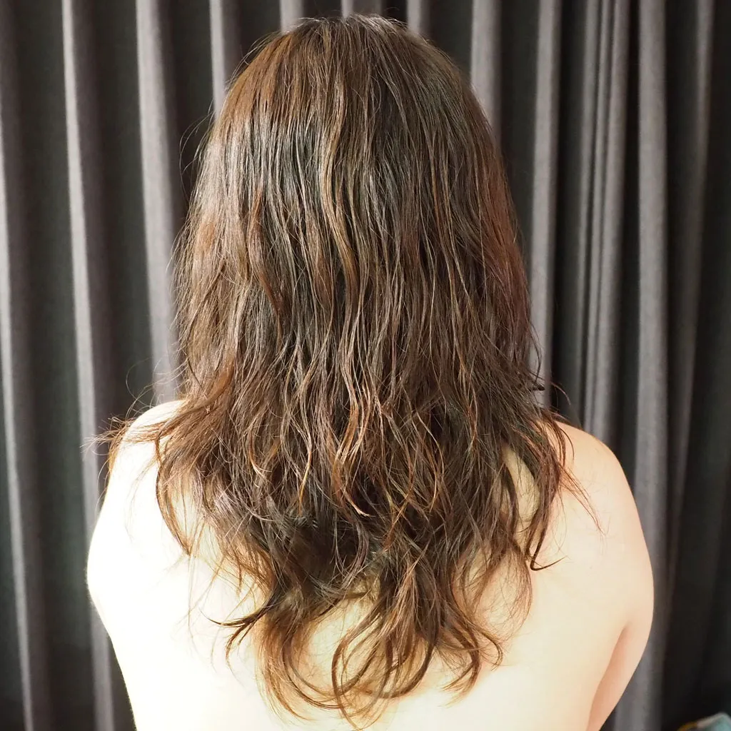 サボンモーヴ1週間使用後の髪質