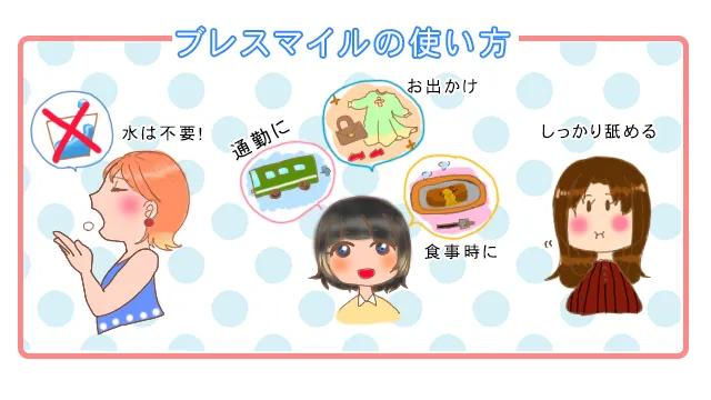 ブレスマイル使い方