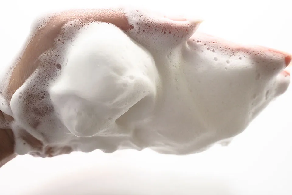 ファンケルアクネケア洗顔泡の写真