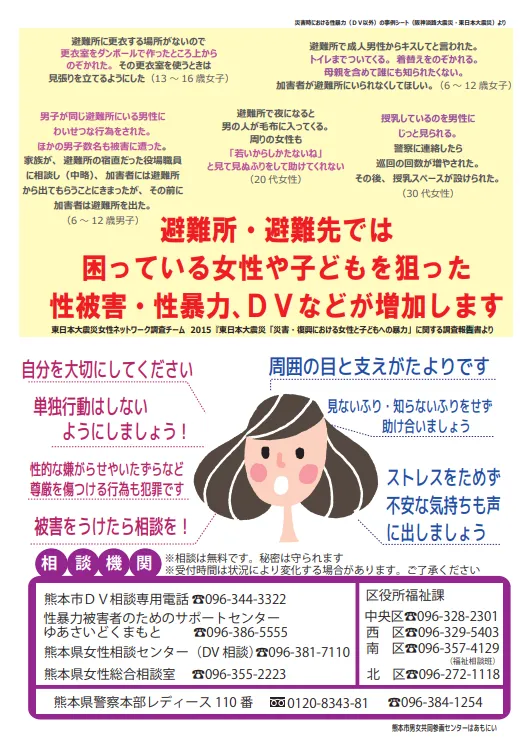 性被害・暴力啓発ポスター