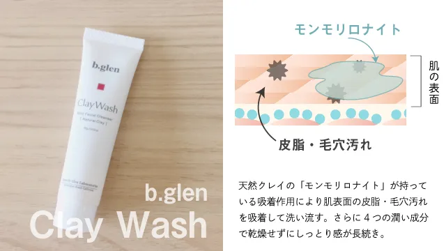 クレイウォッシュのちから