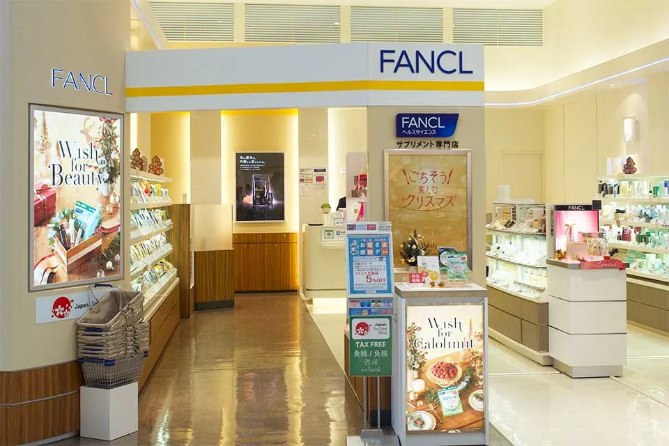 ファンケル店舗での販売状況