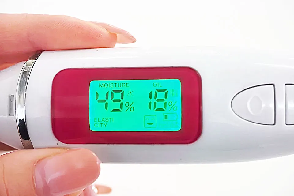 肌質チェッカーの写真