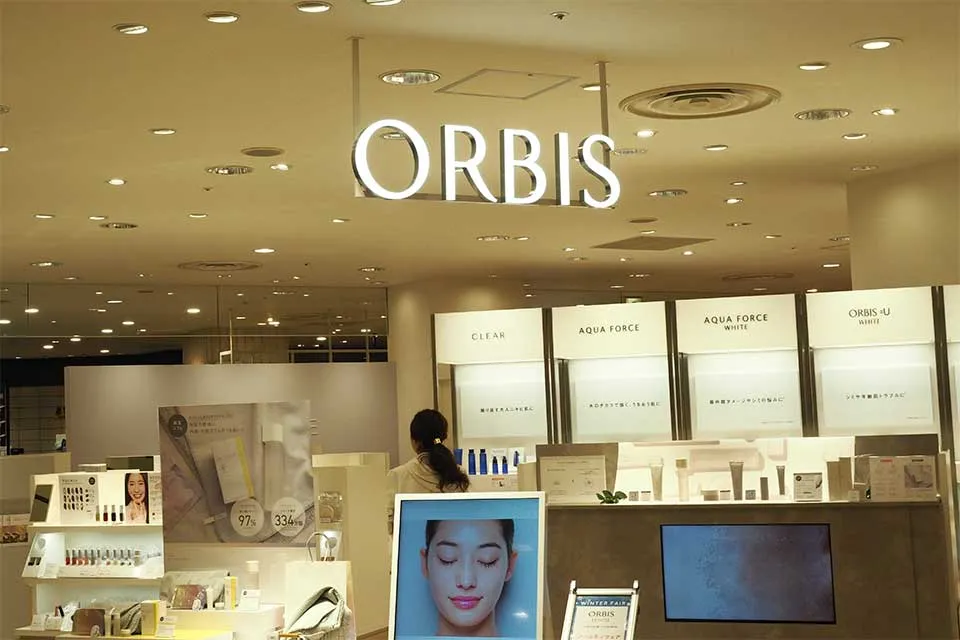 オルビス実店舗での販売