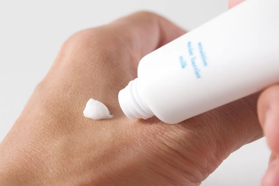 イニクス バリアミルクのテクスチャ