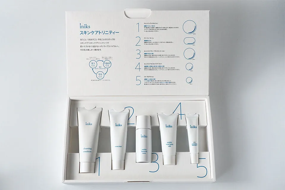 イニクス センシティブ スキンケア トリニティキット 商品画像