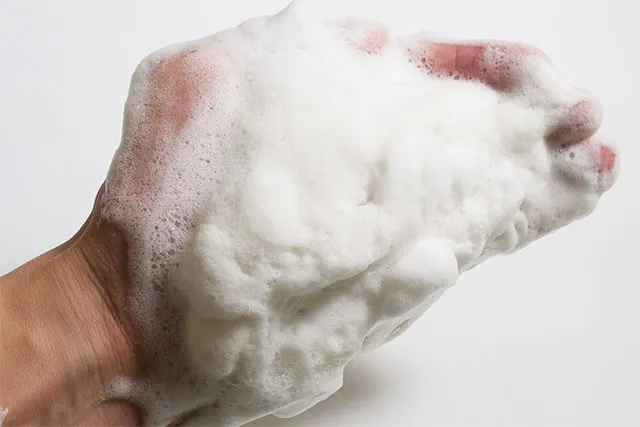 キアラの泡立ち