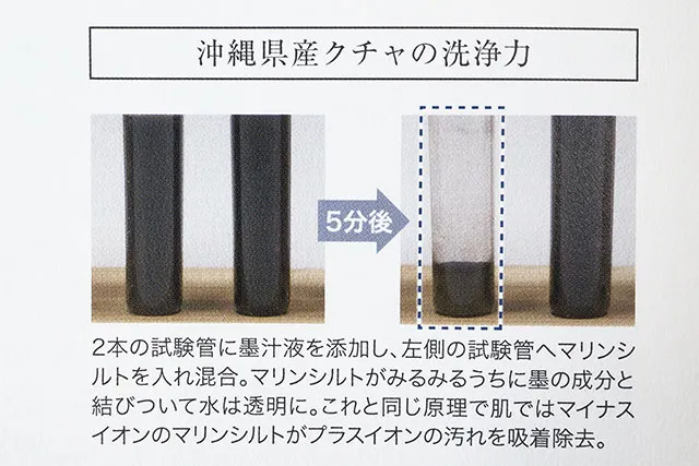 クチャの洗浄力