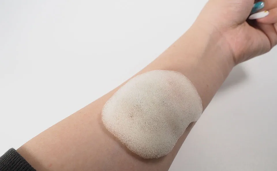 ネオちゅらびはだの使用写真