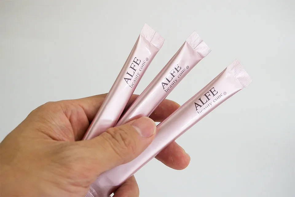 ビューティコンク3本分のサイズ