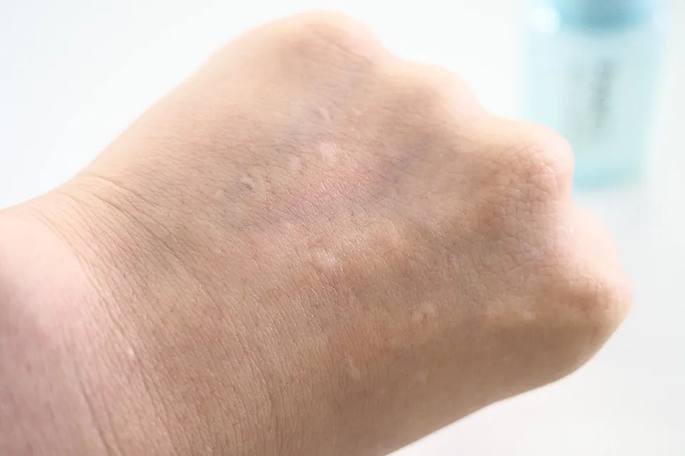 メイクがとれた写真