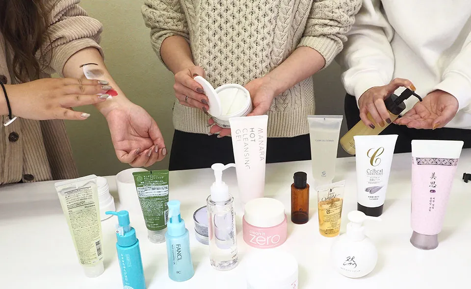 クレンジング選定写真