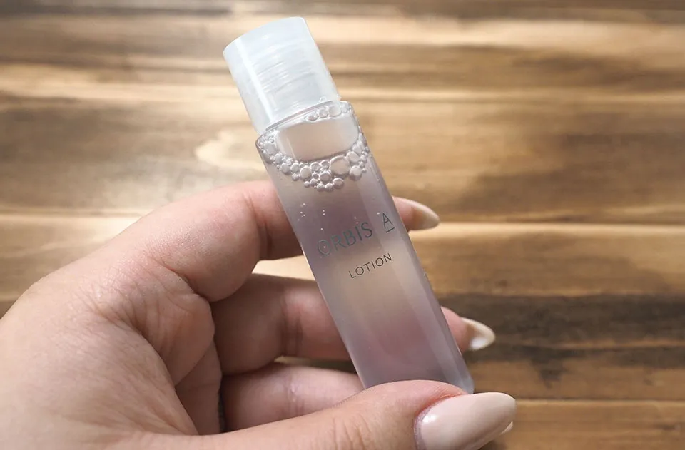 オルビスアクアローションの使用画像