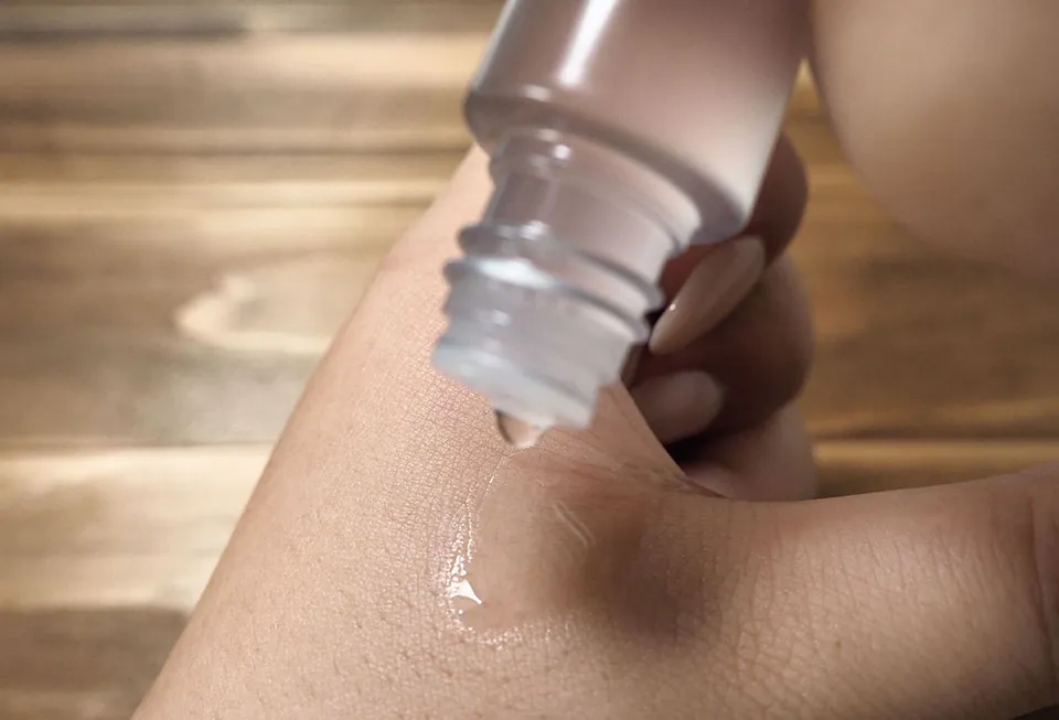 オルビスアクアローション使用感写真