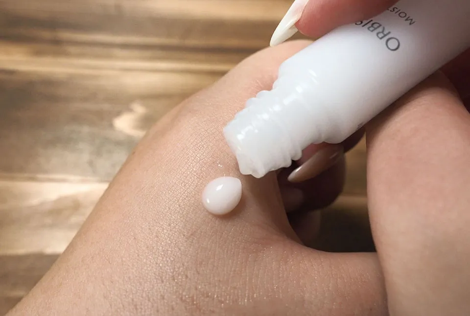 オルビスアクアローションの使用画像