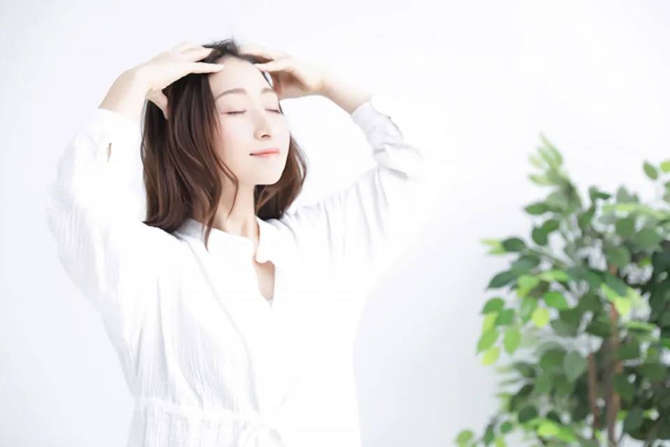 頭皮マッサージ画像