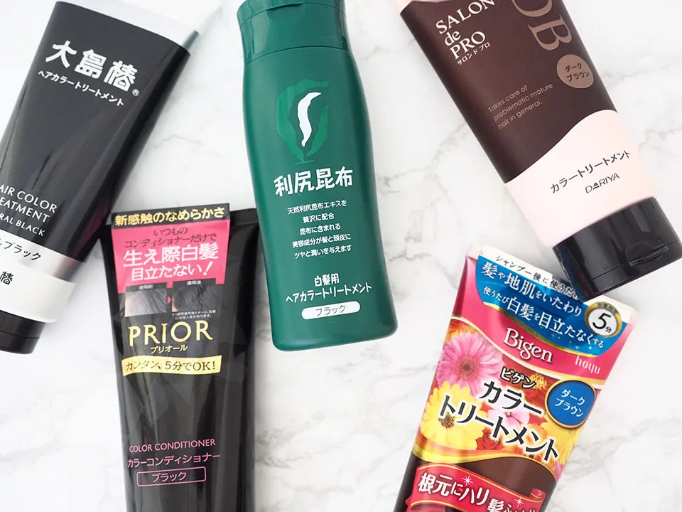 白髪染めトリートメント商品画像