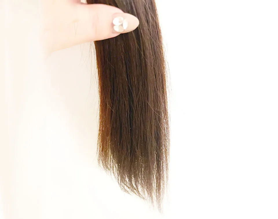 クレムドアン使用後に髪を乾かした写真2