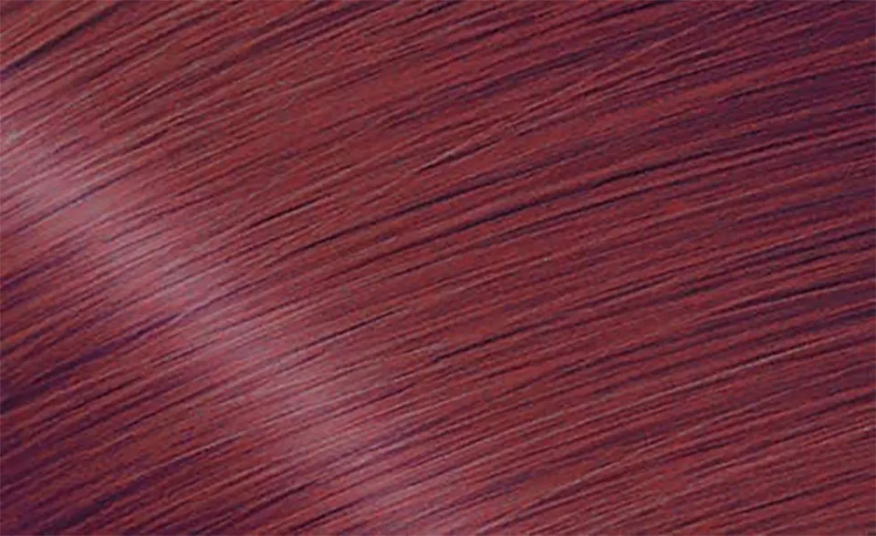 ブローネルミエストボルドーピンクの仕上がり画像