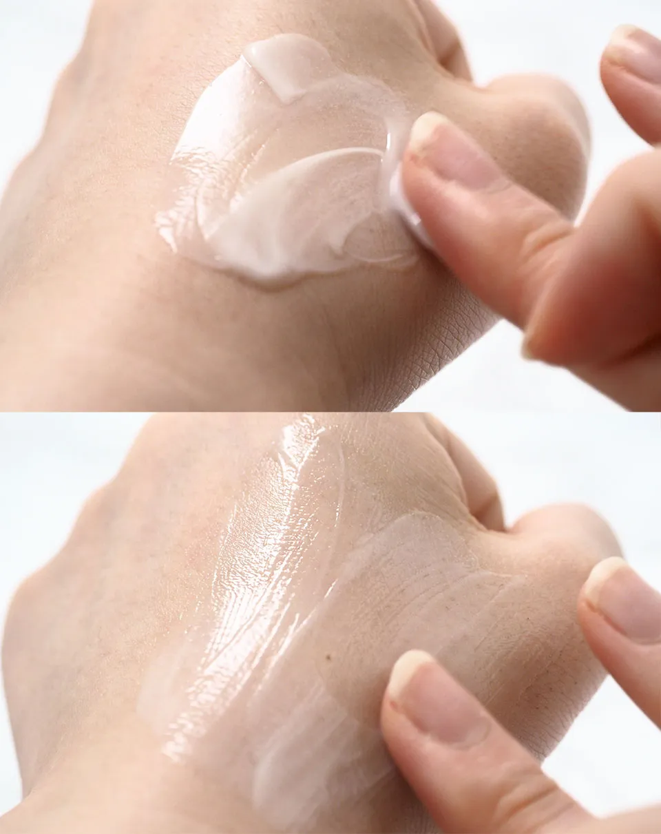 乳液の使用感写真