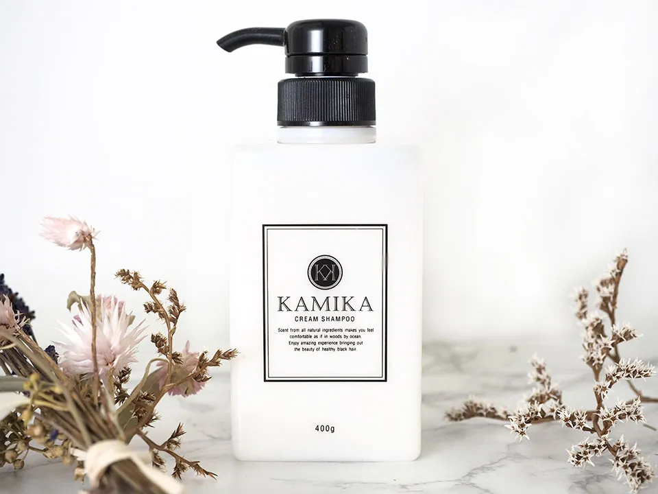 カミカ黒髪クリームシャンプー商品画像