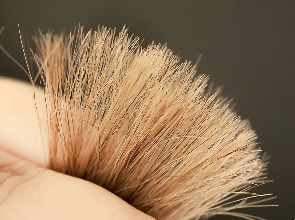 コラージワン オールインカラーシャンプーブラウンの染毛写真