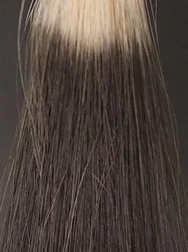 ビゲンアッシュブラウン4回染毛