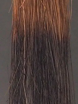 ブリーチ毛3回染毛