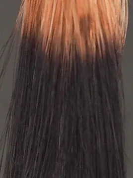 ハイブリーチ毛4回染毛