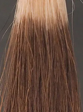 ハーバニエンス ヘアカラートリートメントの染毛結果（15分3回目）