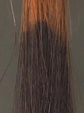 ブリーチ毛1回染毛