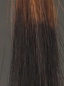 ブリーチ毛4回染毛