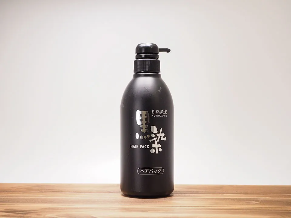 黒染ヘアパック商品画像
