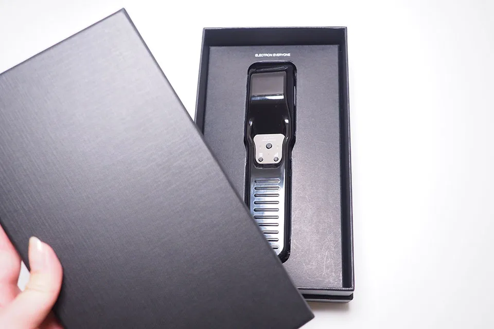 デンキバリブラシ箱から出した商品写真