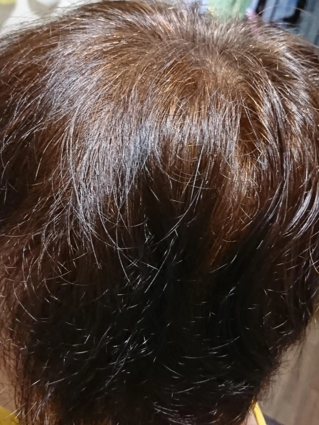 撫子さんの染毛テスト画像