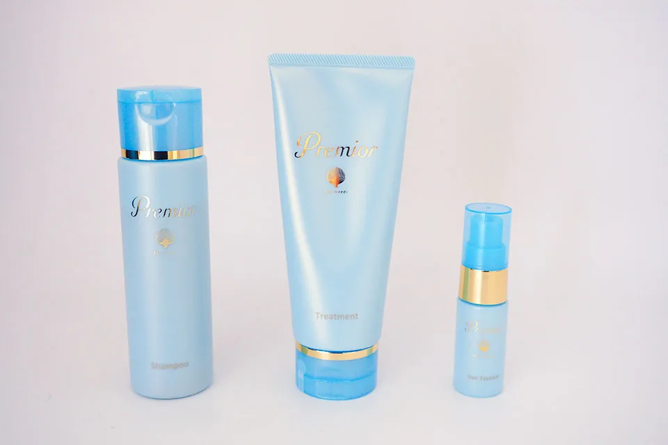 ラサーナシャンプーとトリートメントとヘアオイルの画像