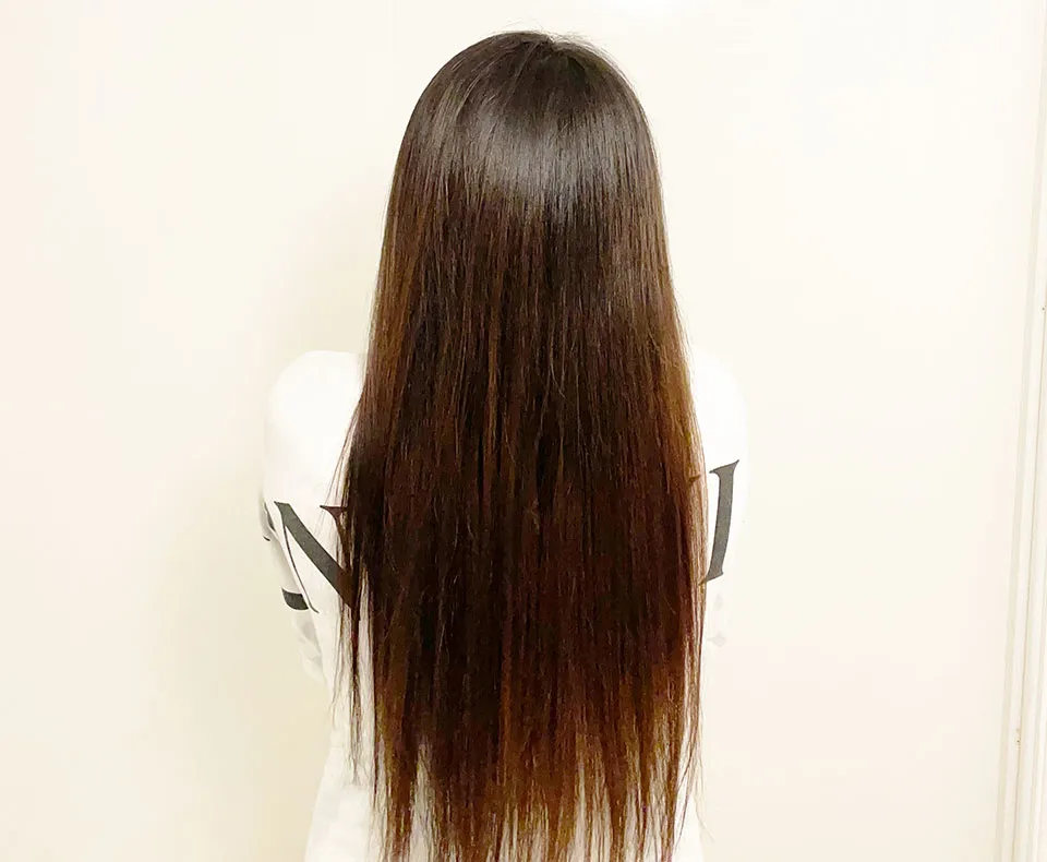 h2onestトリートメントと水素パウダーを使った画像