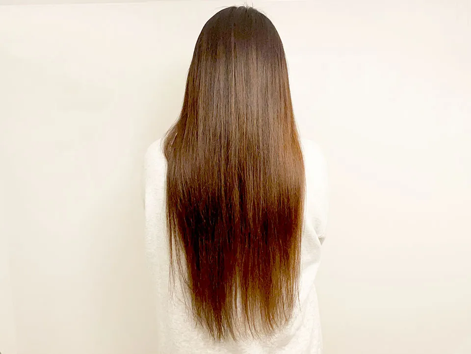 シーグレイシャンプーを使ったあとの画像