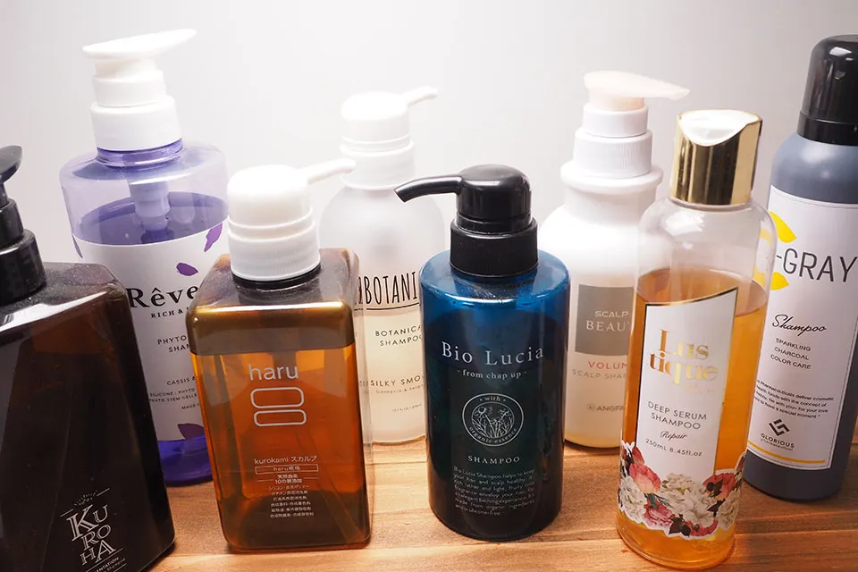 シャンプーの集合写真