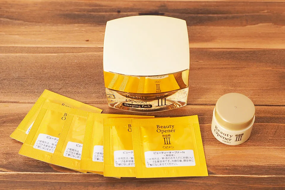 ビューティーオープナースリーピングパック 定期コースの内容