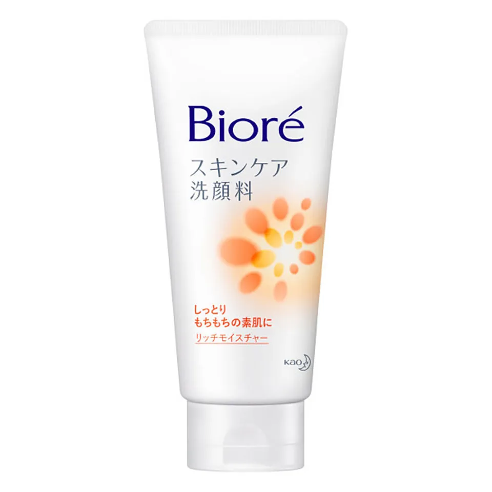 ビオレスキンケア洗顔リッチモイスチャー商品写真