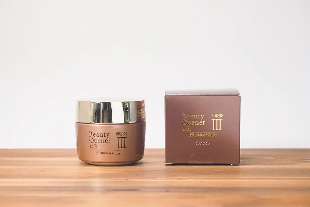 ビューティーオープナーリンクル&ホワイトの箱と外観