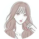 女の子の顔イラスト2