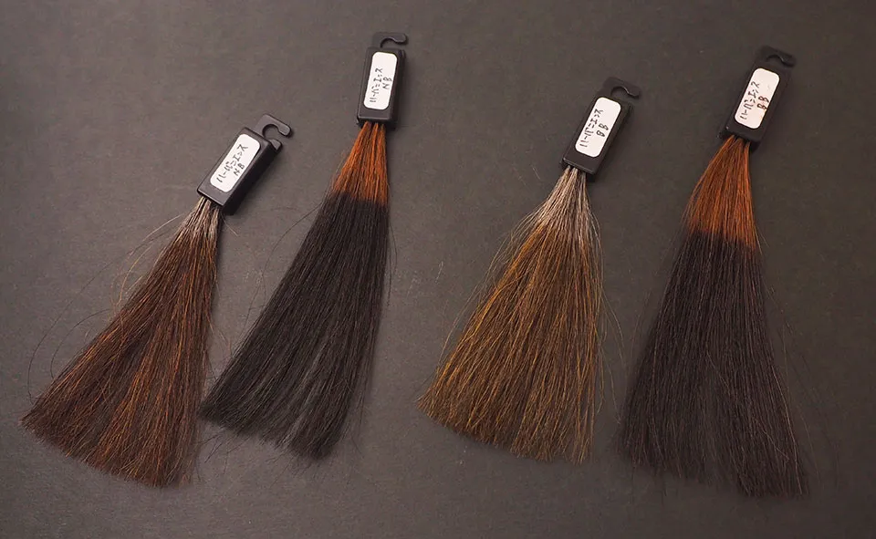 ハーバニエンス2色の比較