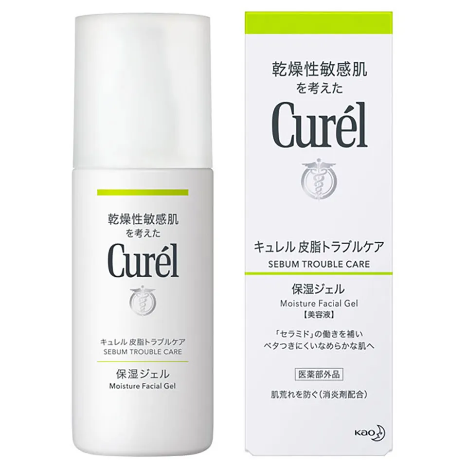 キュレル皮脂トラブルケア保湿ジェル写真